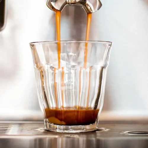 Miniatura 2 de Juego de 2 tazas de vidrio transparente de 3 onzas para café/leche, tazas de café aisladas, accesorios de espresso regulares en cocina, oficina