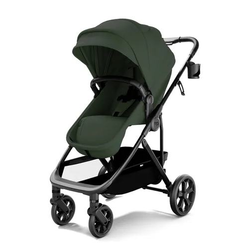 Miniatura 20 de Mompush Cochecito de bebé, convertible 2 en 1 con opción de moisés, compatible con asiento de automóvil infantil, incluye adaptador, cochecito Negro