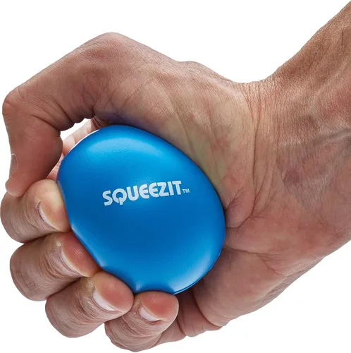 Miniatura 4 de Unique Sports Pelotas Squeeze-It para terapia de codo de tenis - 3 niveles de resistencia rojo