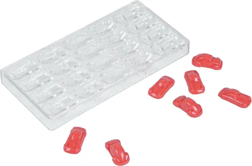 Miniatura 17 de Restaurantware Pastry Tek - Moldes de postre de 10.8 x 5.3 pulgadas, 10 moldes de cilindro rígido para chocolate, 24 cavidades, aptos