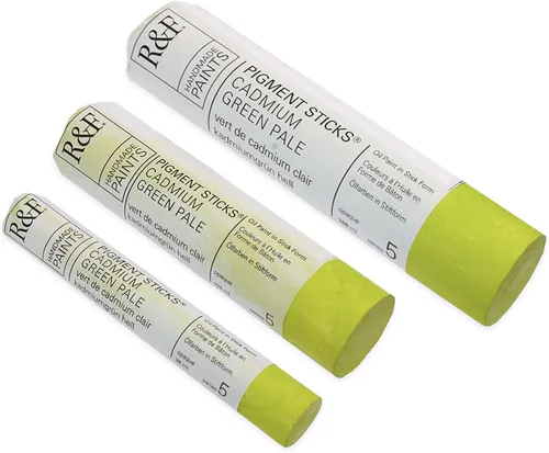 Miniatura 245 de Pinturas R&F Hechas a Mano - Palo de Pigmento al Óleo Profesional, Gris Neutro Medio, 188 ml