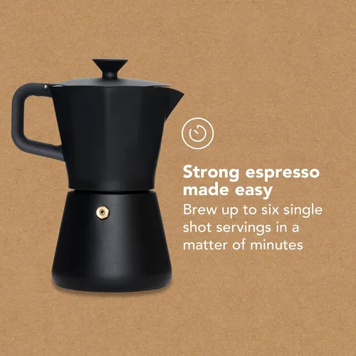 Miniatura 5 de MiiR Nueva olla Moka estándar, 10 onzas, cafetera duradera para preparar café expreso rico