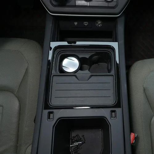 Miniatura 3 de Caja de almacenamiento de plástico ABS para consola central de automóvil, cubierta de marco para Land Rover Defender 110 2020 2021 Accesorios