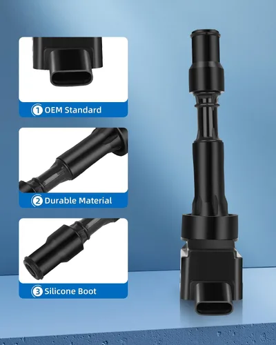 Miniatura 2 de ECCPP UF816 4 bobinas de encendido con 4 bujías de iridio 95125 para Hyundai Elantra Sonata Kona para Kia Forte Optima 2.0L GN10877 UF816 UF-816