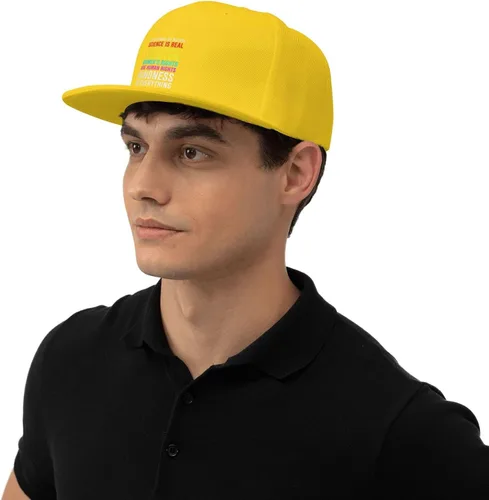 Miniatura 9 de Pride Flag in This House We Believe Science is Real Black Lives Matter Baseball Hats for Men Dad Hat,Black
