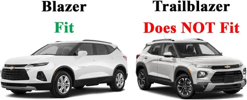 Miniatura 3 de BrightLines Barras transversales de techo compatibles con Chevy Blazer 2019-2026 para kayak, equipaje y bicicleta de esquí