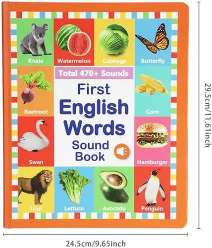 Miniatura 7 de Mi Primer Libro de Palabras en Inglés con Sonido – Más de 470 Palabras, Libros de Audio para Niños 100 Libros de Aprendizaje de Inglés Parlantes 3y+