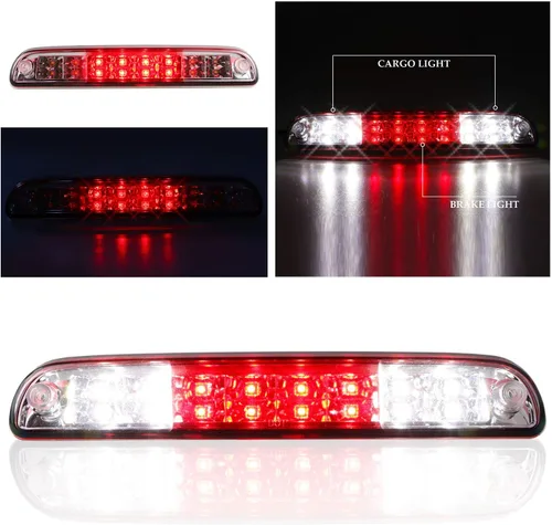 Miniatura 2 de 3ª luz de freno LED para Ford F250 F350 F-450 F-550 Super Duty 93-11 Ford Ranger 01-05, lámpara de carga de montaje alto Ford Explorer Sport Trac