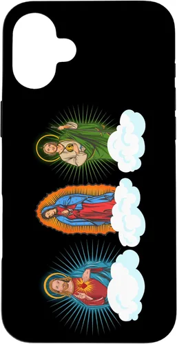 Miniatura 22 de iPhone 11 Pro Max Jesús, Virgen María y San Judas Tadeo En Nubes Caso