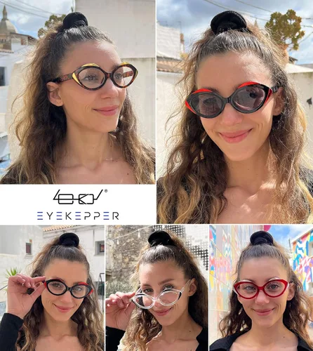Miniatura 2 de Eyekepper Paquete de 5 lentes de lectura ovalados para mujer Paquete de 5 colores variados.