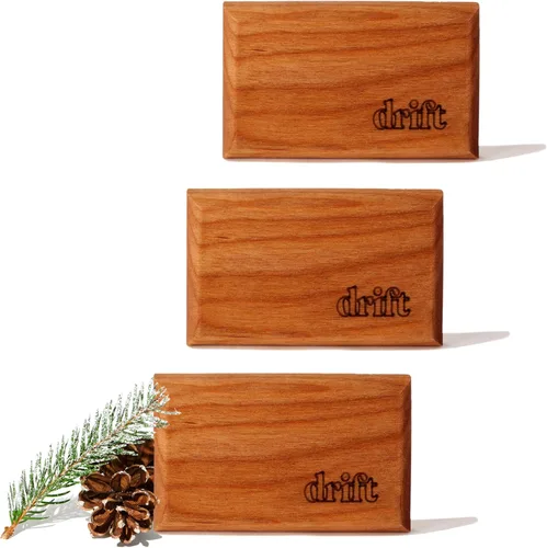 Miniatura 9 de Ambientador para coche Drift - El ambientador de madera original - Eliminador de olores para coche - Aroma duradero - Clip de metal - Aceites