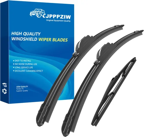 Miniatura 16 de CJPPPZIW® Limpiaparabrisas de repuesto para Toyota FJ Cruiser 2007, 2008, 2009, 2010, 2011, 2012, 2013, 2014, calidad de fabricante original