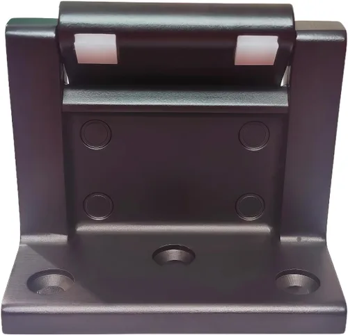 Miniatura 4 de Cerradura de puerta negra reforzador de privacidad para puerta, cerradura de puerta de seguridad de hotel, pestillo de puerta de privacidad