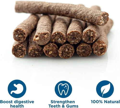 Miniatura 4 de Palitos de carne de res real prémium – 12 unidades (paquete de 1) – 100% natural, sin aditivos, empaquetados en Estados Unidos, fáciles de digerir