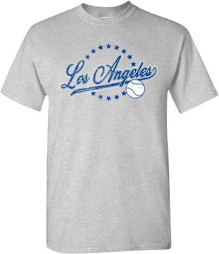 Miniatura 23 de Camiseta de hombre estilo vintage del equipo para aficionados al béisbol Texas - Camisa Royal