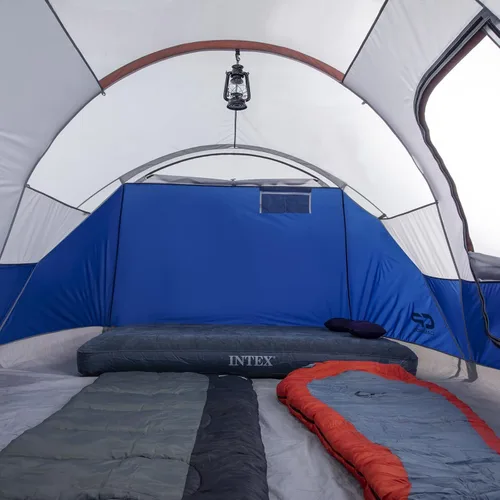 Miniatura 6 de CAMPROS CP Camping Tent 10/12 Person Family Cabin Tent, 2 Room Water Resistant Waterproof Tent with Top Rainfly, 4 Large Mesh Windows, Double Layer