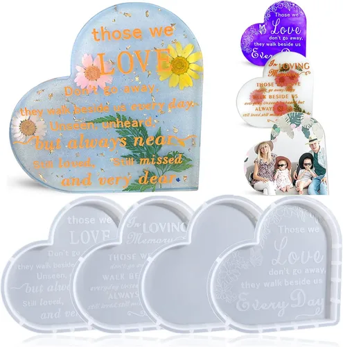 Miniatura 9 de Moldes de silicona grandes para fundición de resina, formas arqueadas para preservación de flores, organizador de escritorio de libros, regalos