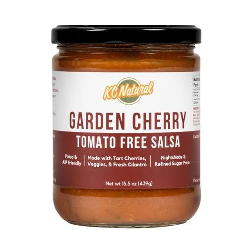 Salsa de cereza de jardín sin tomate - paquete de 3