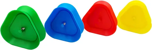 Miniatura 2 de Yuanhe Soporte para Juegos de Cartas - Paquete de 4 Bandejas de Cartas para Manos Pequeñas para Niños, Personas Mayores, Soportes de Cartas Manos