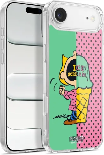 Miniatura 52 de Head Case Designs Funda de gel con licencia oficial de Peanuts Snoopy & Woodstock Halfs and Laughs [protección de grado militar] compatible