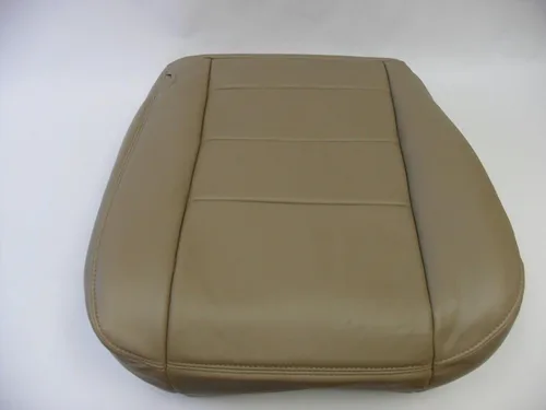 Miniatura 5 de 2002 a 07 para Ford F-250 Lariat Driver & Passenger Bottom Fundas de asiento de cuero TAN