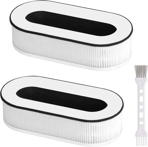 Filtro de repuesto RP-AP068, compatible con RENPHO RP-AP068 RP-AP068W RP-AP068B RP-AP068-F2, filtros verdaderos de grado de alta eficiencia 3 en 1