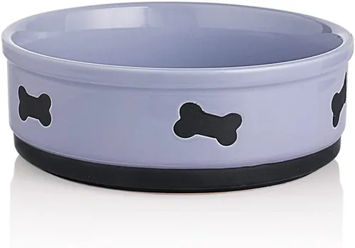 Miniatura 44 de Sweejar Cuencos de Cerámica para Perros, Plato de Comida para Perros Pequeños y Gatos, Cuenco de Porcelana Resistente para Mascotas para Comida