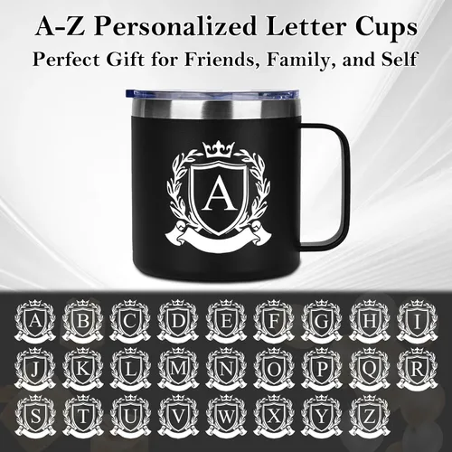 Miniatura 2 de MNZZ Taza de Café Aislada Personalizada de 14 Oz de Acero Inoxidable a Prueba de Fugas Taza de Agua Grande Pesada Taza Cafe Accesorios de Viaje