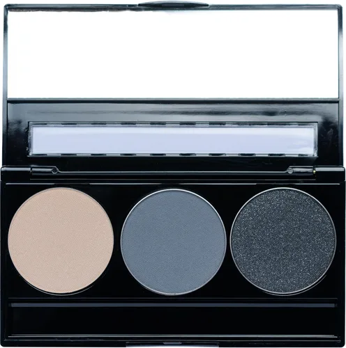 Miniatura 119 de Sombra de ojos en polvo prensado mate, pigmento profundo, brillo de lujo, sombras de ojos negras, sin talco ni parabenos, vegano, sin pruebas