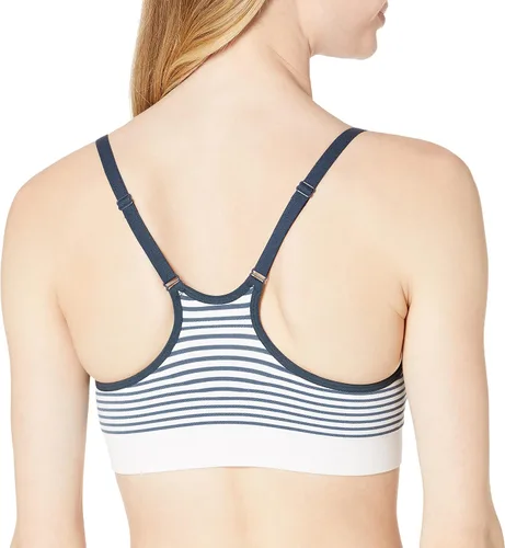 Miniatura 2 de Playtex Pantalón corto de maternidad inalámbrico con espalda cruzada sin costuras para mujer YYCEUS