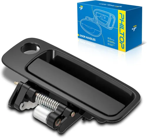 Miniatura 14 de PHILTOP Manija de puerta exterior 3 piezas delantera izquierda y derecha y trasera derecha para Chevy Express 1500/2500/3500, reemplaza # 79320