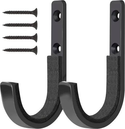 GOHIKING Perchero de almacenamiento para rifles, ganchos para escopeta, ganchos de montaje en pared para cualquier rifles, escopetas, arco de tiro