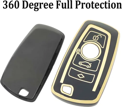 Miniatura 4 de Funda para Llavero de Coche Llavero Funda de Llave de TPU Suave Carcasa de Protección Portallaves Accesorios
