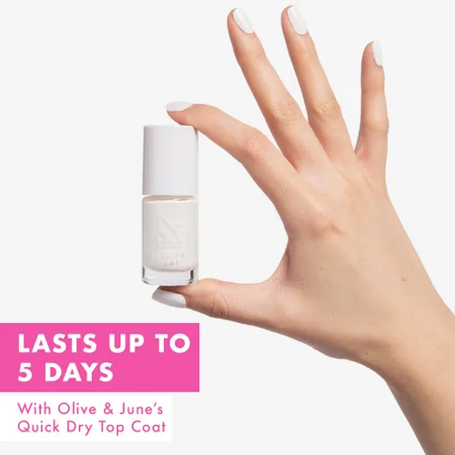 Miniatura 2 de Olive & June Esmalte de uñas de secado rápido Color instantáneo, de secado rápido, a prueba de manchas Fórmula vegana, libre de crueldad, sin 15