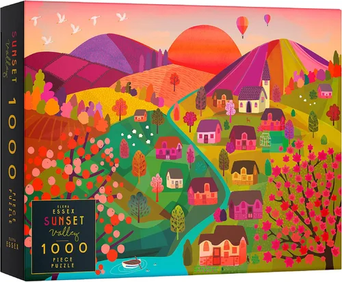Rompecabezas Elena Essex para adultos 1000 piezas - Valle del atardecer, rompecabezas de 1000 piezas para adultos, rompecabezas de 1000 piezas,