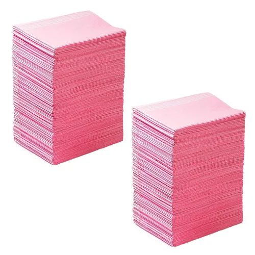 Miniatura 22 de JMU Baberos dentales negros, baberos dentales desechables de 3 capas, baberos para tatuajes impermeables para clínica dental, tienda de tatuajes