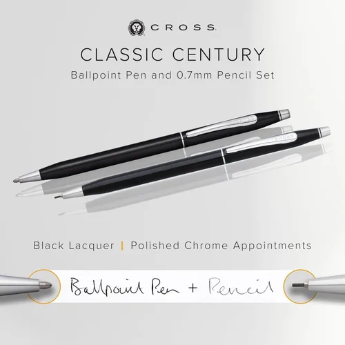 Miniatura 3 de Bolígrafo Cross Classic Century Collection, Negro (black Lacquer)