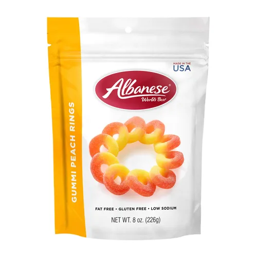 Miniatura 8 de Albanese - Gomitas de anillos de melocotón, 4.5 libras de caramelo