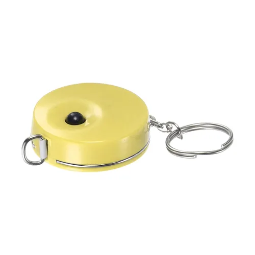 Miniatura 7 de HARFINGTON Cinta métrica retráctil de 4.9 ft/60 pulgadas, tamaño de bolsillo con llavero para cuerpo, tela, costura y manualidades, color azul