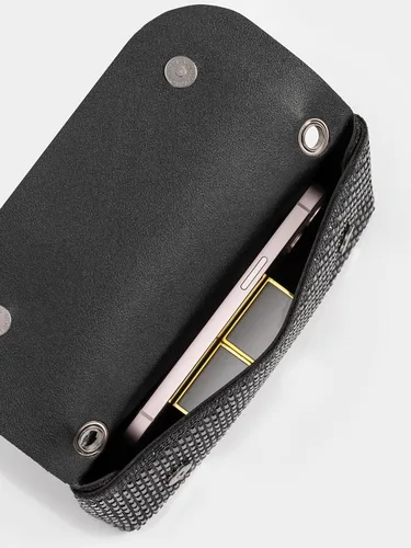 Miniatura 6 de Coucoland Bolsos de mano para mujer, bolsas de noche formales con diamantes de imitación brillantes, bolsa de hombro para boda, cóctel, baile