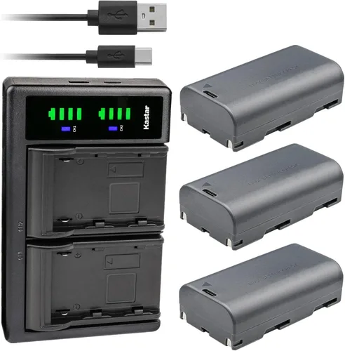 Miniatura 3 de Kastar Cargador de batería USB LTD2 compatible con Huepar 603CG/603CR, 603CG-BT 3D, 603BT-H 3D Bluetooth Conectividad Green Beam, DT03CG