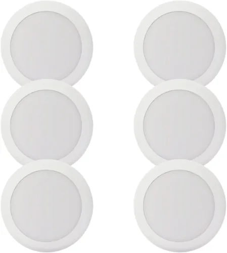Miniatura 17 de Lámpara de techo de 7.5 pulgadas, luces LED para dormitorio I de 16.5 W (equivalente a 120 W), 120 V, 2700 K, luces de porche I de ubicación húmeda