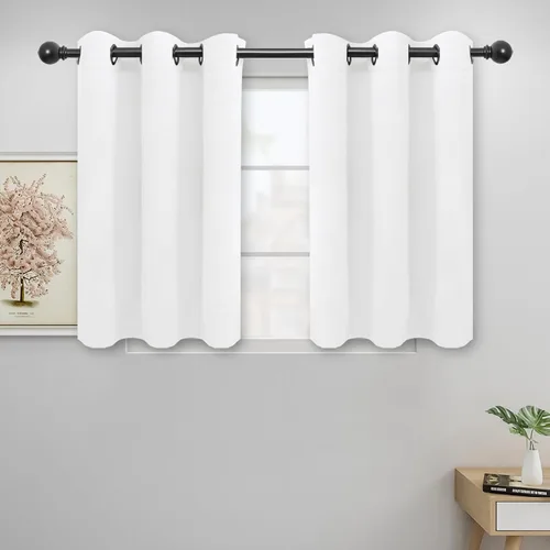 Miniatura 271 de Easy-Going - Cortinas opacas para dormitorio, aislamiento térmico sólido con ojales, cortinas de ventana para reducción de ruido, cortinas