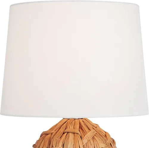 Miniatura 3 de 360 Lighting Nantucket - Juego de 2 lámparas de mesa rústicas de 26 pulgadas de alto, estilo casa de campo, estilo rústico natural, sala de estar