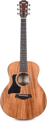 Miniatura 4 de Taylor GS - Mini guitarra acústica para zurdos de caoba, natural con golpeador negro