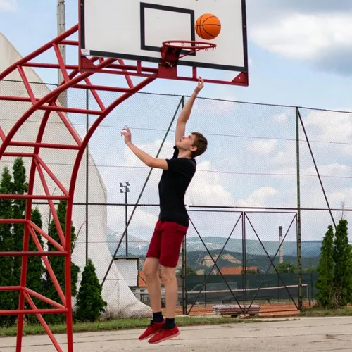 Miniatura 7 de Aoneky Baloncesto de goma para interiores y exteriores