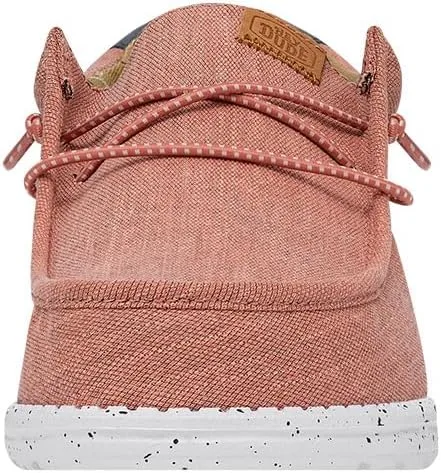 Miniatura 7 de HEYDUDE - Mocasines de lona lavada Wally para hombre, mocasines sin cordones, cómodos y ligeros
