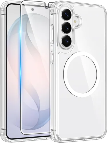 Miniatura 246 de FNTCASE - Funda para iPhone 16 Pro: magnética, mate, translúcida, de grado militar, protectora contra caídas, resistente, fina, duradera y a prueba