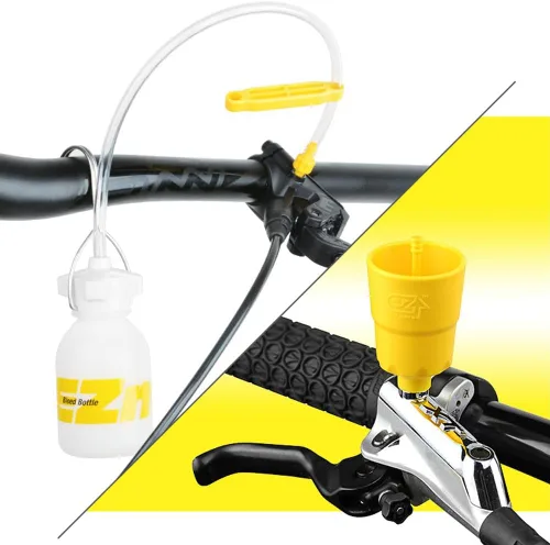 Miniatura 4 de Kit de purga de frenos de freno hidráulico de bicicleta Aceite de freno de disco mineral para Shimano, MAGURA, TEKTRO, herramientas de reparación