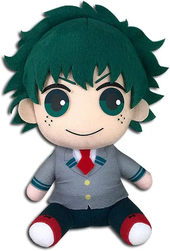 Miniatura 3 de My Hero Academia - Deku Seifuku - Peluche sentado de 7 pulgadas